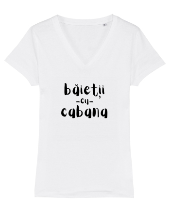 Băieții cu Cabana (negru)  White