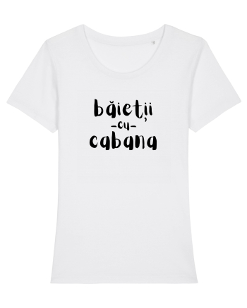 Băieții cu Cabana (negru)  White