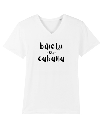 Băieții cu Cabana (negru)  White