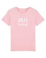 2021 good bye! (alb)  Tricou mânecă scurtă  Copii Mini Creator