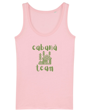 Cabană Team (verde)  Cotton Pink