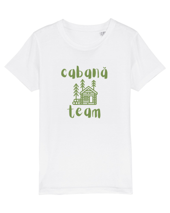 Cabană Team (verde)  White