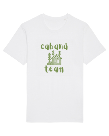 Cabană Team (verde)  White