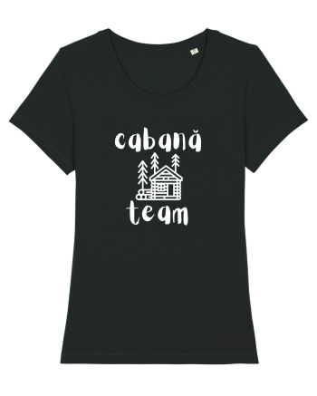 Cabană Team (alb)  Black