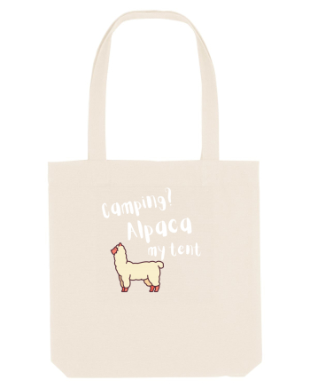 Camping? Alpaca my tent (alb)  Natural