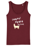 Camping? Alpaca my tent (alb)  Maiou Damă Dreamer