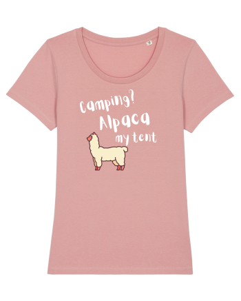 Camping? Alpaca my tent (alb)  Canyon Pink