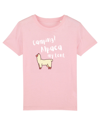 Camping? Alpaca my tent (alb)  Cotton Pink