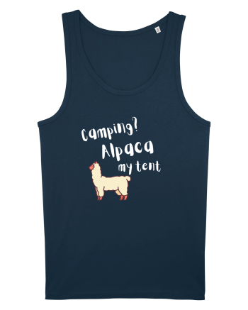 Camping? Alpaca my tent (alb)  Navy