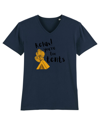 Relax! You're too tents (negru) French Navy