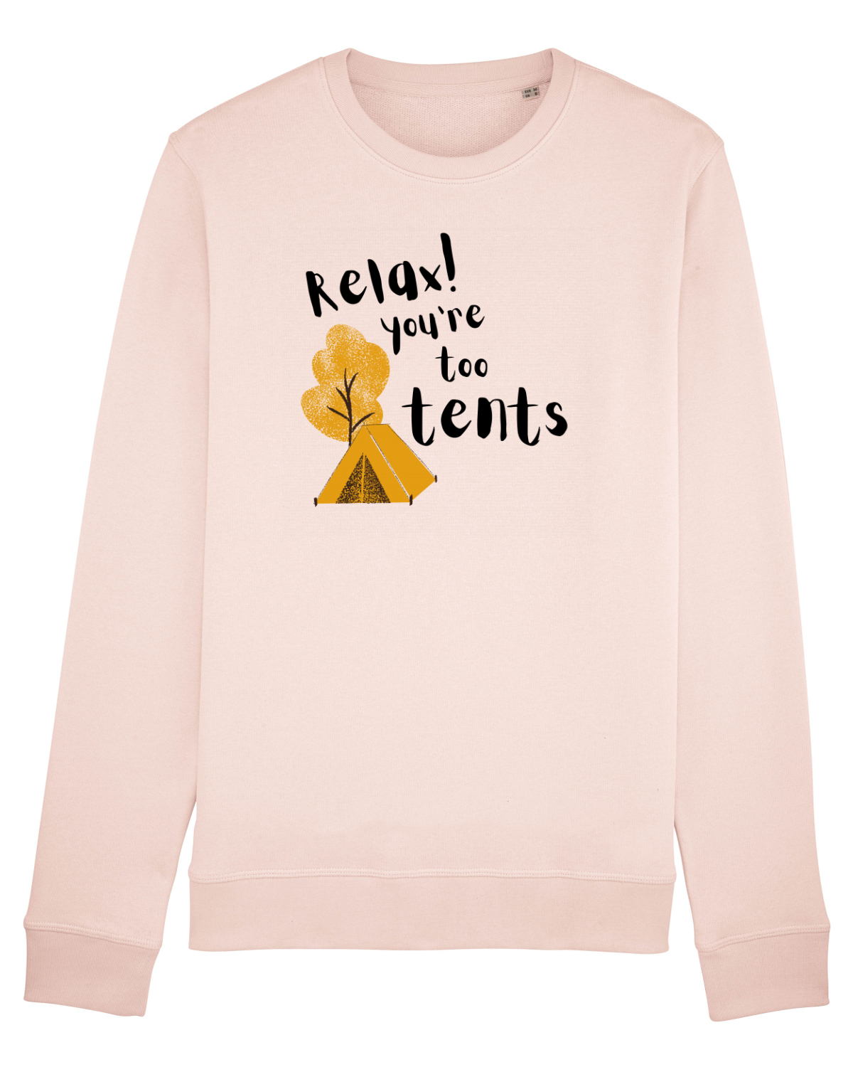 Bluză mânecă lungă Unisex Rise Candy Pink
