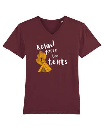 Relax! You're too tents (alb)  Burgundy