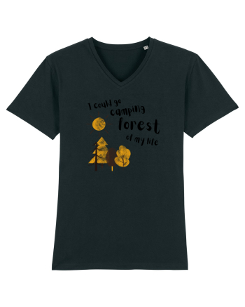 I could go camping forest of my life (black)  Black