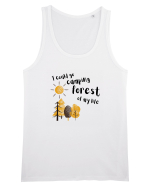 I could go camping forest of my life (black)  Maiou Bărbat Runs