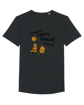 I could go camping forest of my life (black)  Black