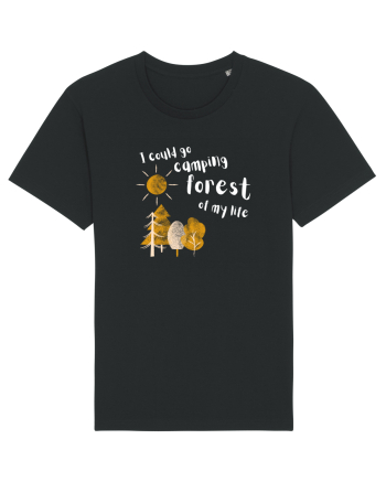 I could go camping forest of my life (alb)  Black