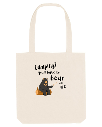 Camping? You'll have to bear with me (negru)  Natural