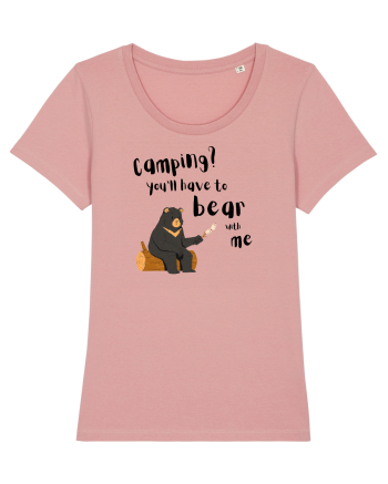 Camping? You'll have to bear with me (negru)  Canyon Pink