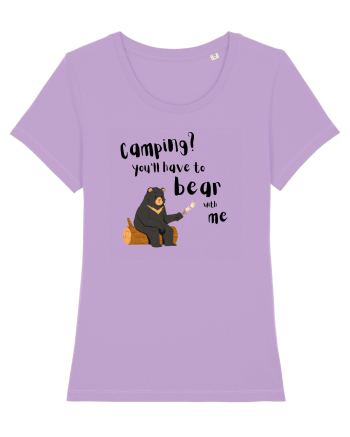 Camping? You'll have to bear with me (negru)  Lavender Dawn