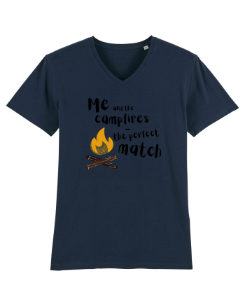 Me and the campfires - the perfect match (negru)  French Navy