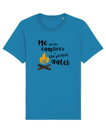 Me and the campfires - the perfect match (negru)  Azur