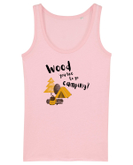 Wood you like to go camping? (negru)  Maiou Damă Dreamer