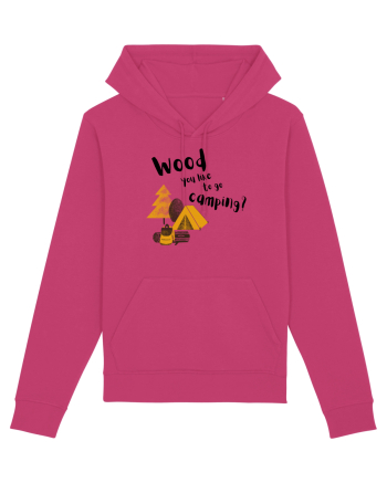 Wood you like to go camping? (negru)  Raspberry