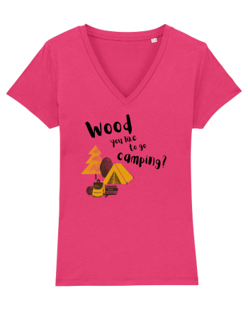 Wood you like to go camping? (negru)  Raspberry