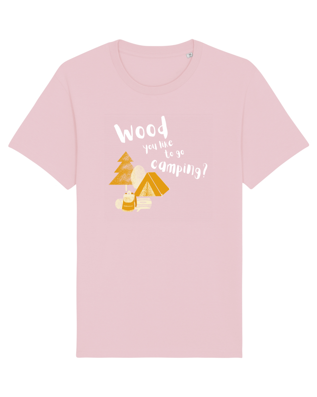 Tricou mânecă scurtă Unisex Rocker Cotton Pink