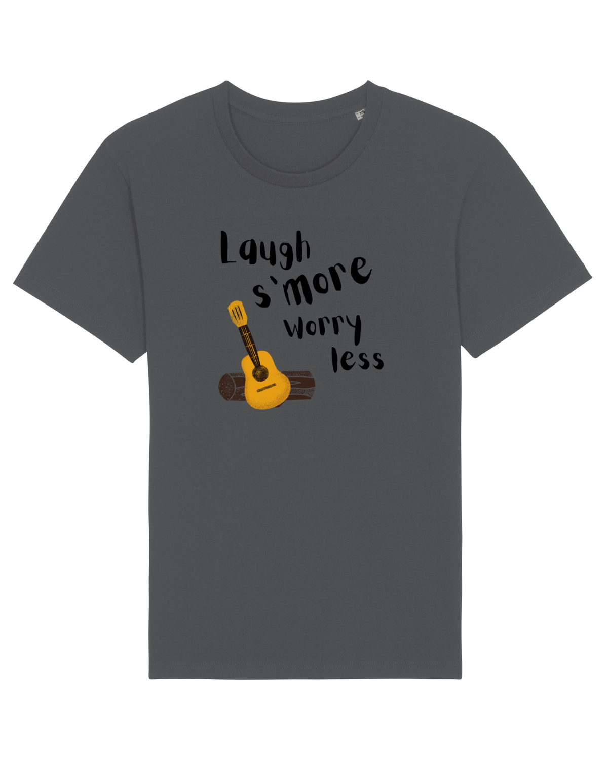 Tricou mânecă scurtă Unisex Rocker Anthracite