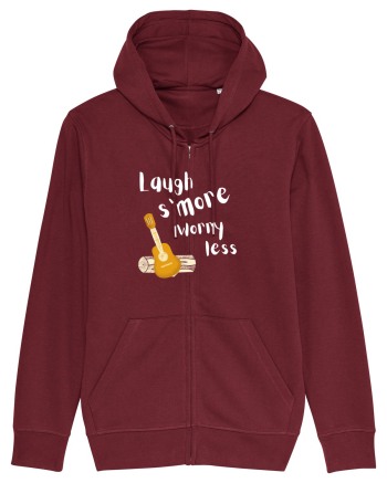Laugh s'more worry less (alb)  Burgundy