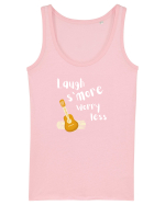 Laugh s'more worry less (alb)  Maiou Damă Dreamer