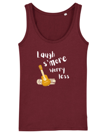Laugh s'more worry less (alb)  Burgundy