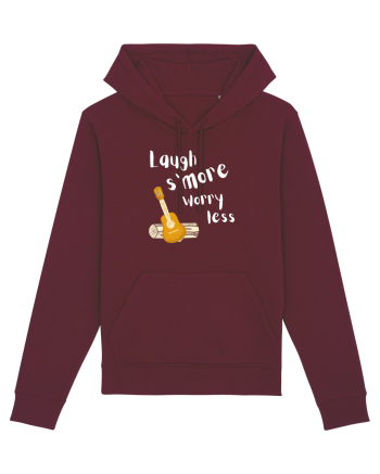 Laugh s'more worry less (alb)  Burgundy