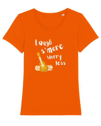 Laugh s'more worry less (alb)  Bright Orange