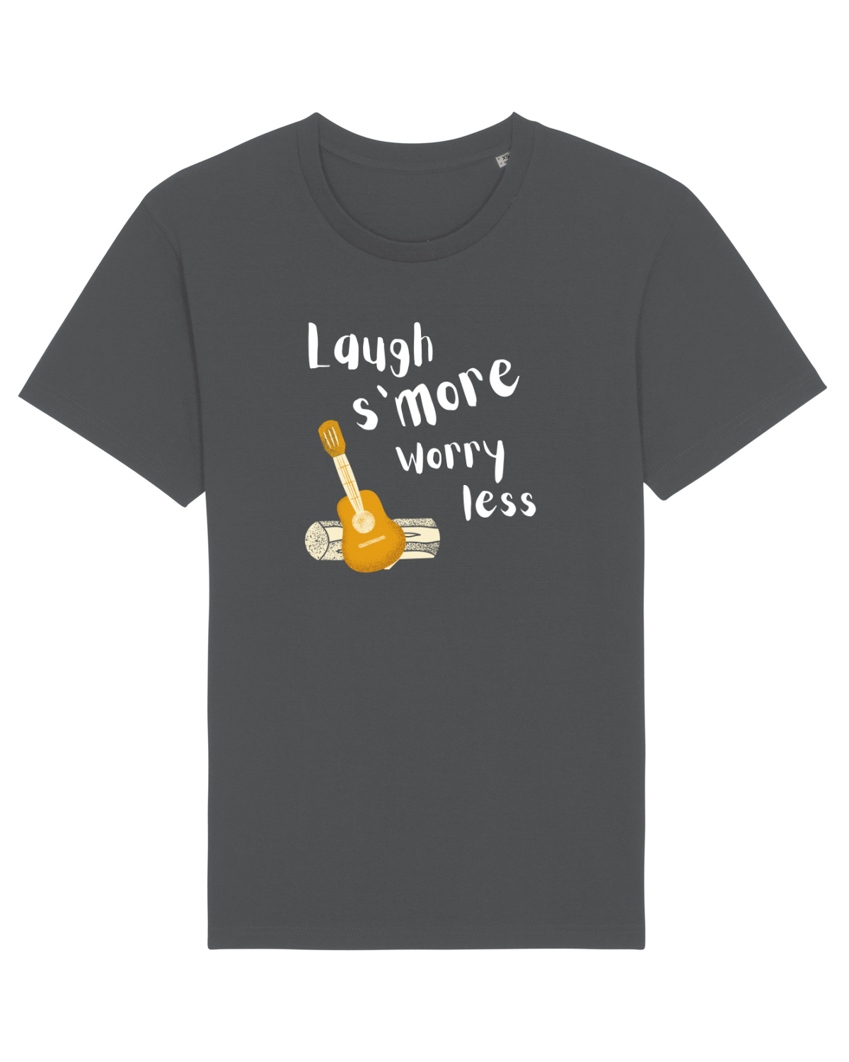 Tricou mânecă scurtă Unisex Rocker Anthracite