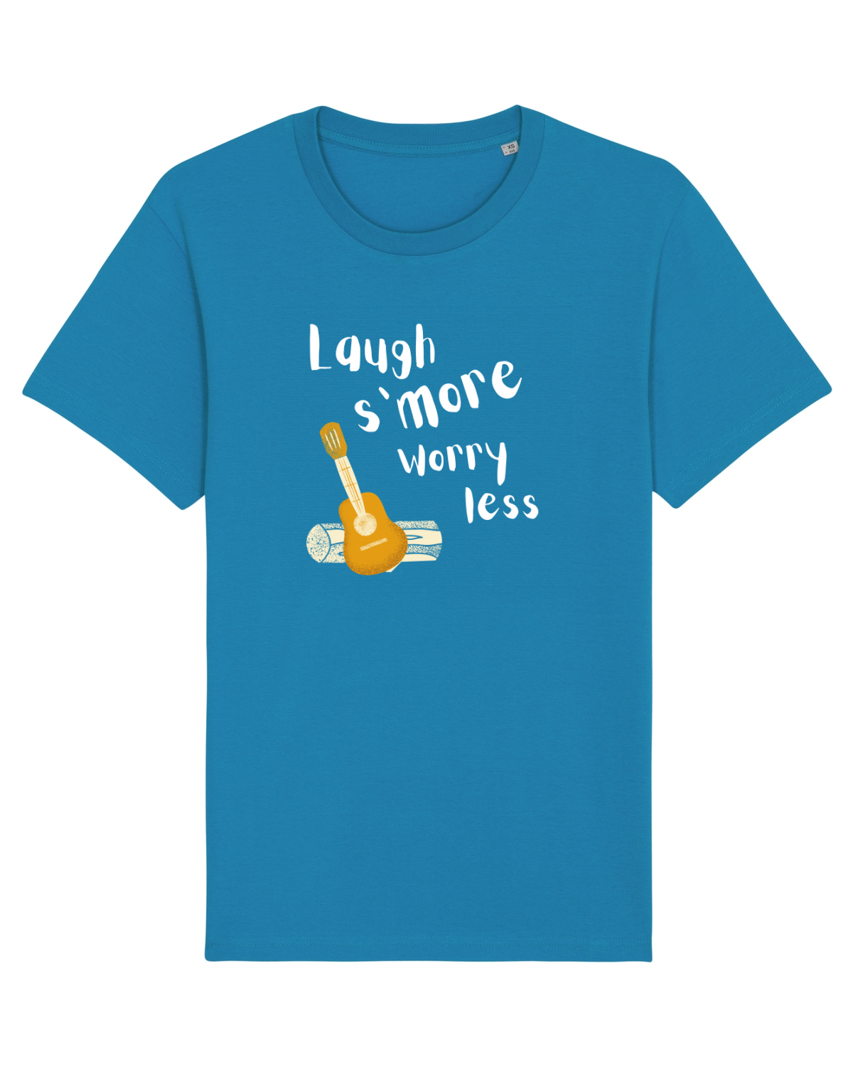 Tricou mânecă scurtă Unisex Rocker Azur
