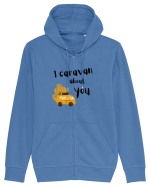 I caravan about you (negru)  Hanorac cu fermoar Unisex Connector