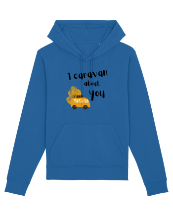 I caravan about you (negru)  Royal Blue
