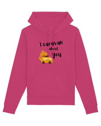 I caravan about you (negru)  Raspberry