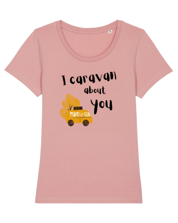 I caravan about you (negru)  Canyon Pink