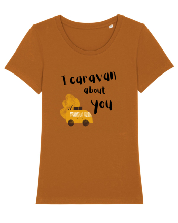 I caravan about you (negru)  Roasted Orange