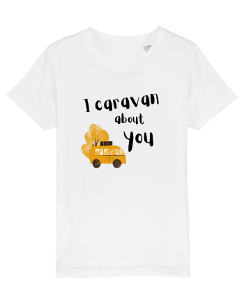 I caravan about you (negru)  White