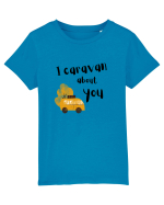 I caravan about you (negru)  Tricou mânecă scurtă  Copii Mini Creator
