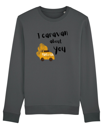 I caravan about you (negru)  Anthracite