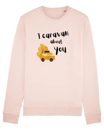 I caravan about you (negru)  Candy Pink