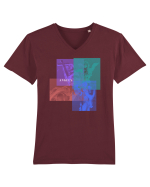 Angels Tricou mânecă scurtă guler V Bărbat Presenter