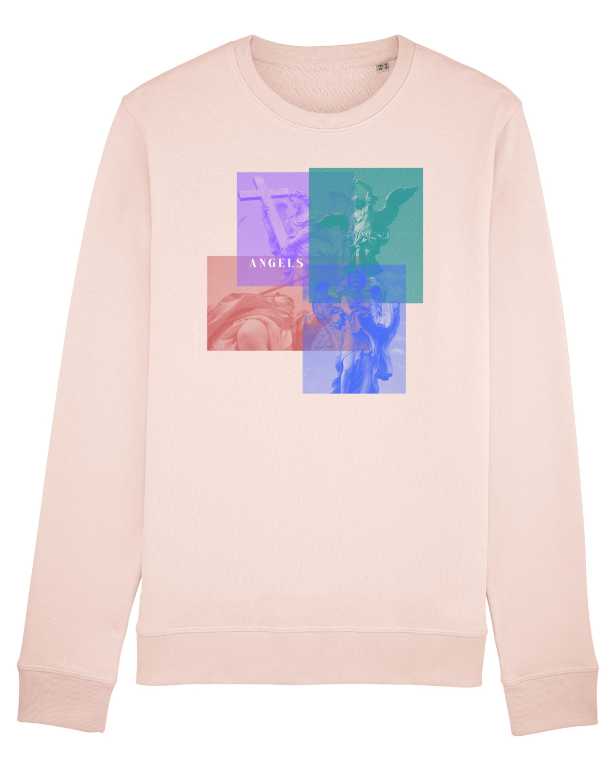 Bluză mânecă lungă Unisex Rise Candy Pink