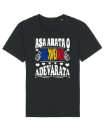 Asa arata o Moldoveanca adevarata Tricou mânecă scurtă Unisex Rocker