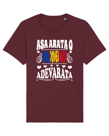 Asa arata o Moldoveanca adevarata Burgundy